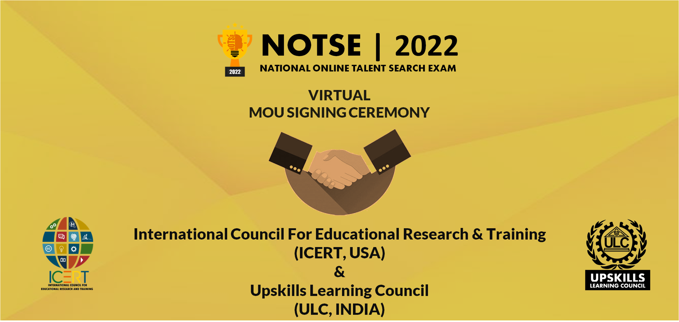 NOTSE OLYMPIAD | ICERT | ULC | MOU